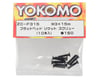 Image 2 for Yokomo 3x15mm Flat Head Screw (10)
