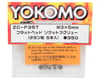 Image 2 for Yokomo 3x5mm Titanium Flat Head Screw (5)