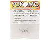 Image 2 for Yokomo 3x6mm Aluminum Low Profile Button Head Screw (4)
