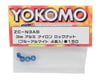Image 2 for Yokomo 3mm Aluminum Thin Locknut (Blue) (4)