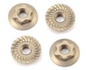 Image 1 for Yokomo 4mm Thin Aluminum Serrated Flanged Nut (4)