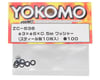 Image 2 for Yokomo 3x6x0.5mm Steel Washer (10)
