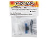 Image 3 for Yokomo Front Magnetic Body Mount (Blue)