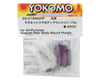 Image 3 for Yokomo Rear Magnetic Body Mount (Purple)