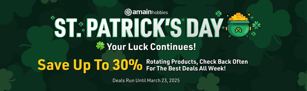 St. Patrick's Day - Save Up To 15% On your favorite brands! Deals run until March 23, 2025 - Shop Now