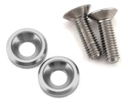 175RC 3x10mm Titanium Motor Screws (Silver) | product-related