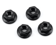 175RC Aluminum 4mm Serrated Wheel Nuts (Black) | product-related