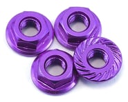 175RC Aluminum 4mm Serrated Wheel Nuts (Purple) | product-related
