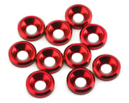 175RC Aluminum Flat Head High Load Spacer (Red) (10) | product-related