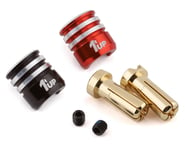 1UP Racing Heatsink Bullet Plug Grips w/5mm Bullets (Black/Red) | product-also-purchased