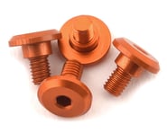 1UP Racing 3x4mm Aluminum Servo Mounting Screws w/4.2mm Neck (Orange) (4) | product-related