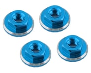 1UP Racing Lockdown UltraLite 4mm Serrated Wheel Nuts (Bright Blue) (4) | product-related