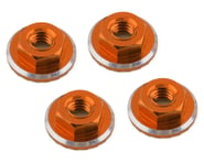 1UP Racing Lockdown UltraLite 4mm Serrated Wheel Nuts (Orange) (4) | product-related