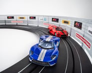 more-results: Track Set Overview: This is the AFX Super Cars 15-Foot Mega G+ HO Slot Car Track Set. 