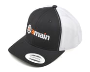 more-results: This is the AMain Sports &amp; Hobbies Trucker Hat with Gears Logo. This hat features 