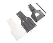 more-results: This is an Arrma Silver Aluminum Lower Plate, intended for use with Mega, BLS and BLX 