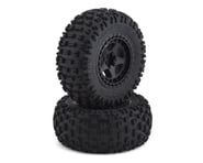 more-results: This is a pack of two Arrma Glued Black&nbsp;dBooots Fortress SC Tire Set. Specificati