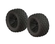 Arrma dBoots "Fortress MT" Monster Truck Pre-Mounted Tire Set (Black) (2) | product-related