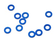 more-results: This is a pack of ten Team Associated 5.5x0.5mm Aluminum Ball Stud Washers in Blue col