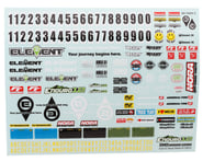 more-results: Decals Overview: Element RC Enduro12 Ecto Decal Sheets. These replacement decal sheets
