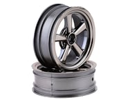 more-results: Team Associated DR10 2.2" Drag Racing Front Wheels (Black Chrome) (2)