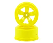 Avid RC Sabertooth Short Course Wheels w/3mm Offset (Yellow) (2) (SC5M) | product-related