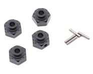 more-results: This is a pack of four replacement Axial 12mm Aluminum Hub Hexes, with included axle p