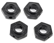 more-results: This is a pack of four optional Axial Black 17mm Aluminum Hubs. Features:&nbsp; Black 
