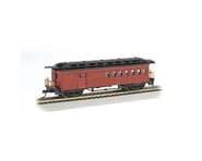 more-results: This is a Bachmann HO Scale Red Painted Unlettered 1860-1880's Era Combine, a detailed