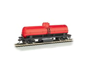 more-results: The Bachmann HO Scale Oxide Red Unlettered Track Cleaning Car, a detailed model of the