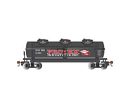 more-results: The Bachmann HO Scale Protex Industries 40' Three Dome Tank Car, a detailed model of t