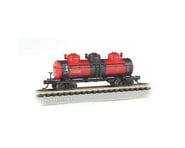 more-results: The Bachmann N Scale Transcontinental Oil Co. Three Dome Tank Car, a detailed model of