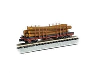 more-results: The Bachmann N Scale ACF 40' 1935-1960 Era Log Car, a detailed model of the impressive