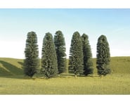 more-results: This is a pack of six Bachmann Scenescapes 5-6" Cedar Trees. Bring your urban or count