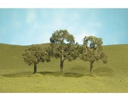 more-results: This is a pack of three Bachmann 2.5-3.5" Scenescapes Walnut Trees. Bring your urban o
