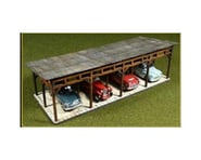 more-results: This is a HO Scale Bachmann Laser Cut Car Shed Kit. Assemble an HO scale car shed for 