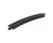 more-results: This is a HO Scale Bachmann E-Z 18" Radius Curved Bulk, Steel alloy track with black r