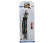 more-results: This is a pack of four HO Scale Bachmann E-Z Track 18" Curved Track. The terminal rera