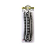 more-results: This is a pack of five HO Scale Bachmann E-Z 33-1/4" Radius Curve 18-Degree Curved. Fi