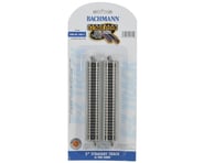 more-results: This is a pack of six N Scale Bachmann E-Z Track 5" Straight Track. The 6 pieces of 5”