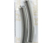 more-results: This is a pack of six N Scale Bachmann E-Z 14" Radius Curved Track. The 14" Radius Cur