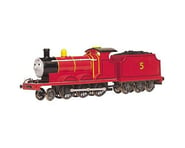 more-results: The Bachmann HO Scale James the Red Engine with Moving Eyes is a great option to add a
