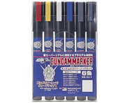 more-results: This is a pack of six Bandai Gundam Marker Seed Basic Set, used for outlining panels a