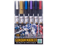 more-results: This is a pack of six Bandai Gundam Marker Advanced Set, used for outlining panels and