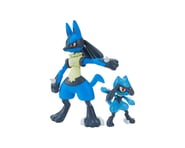 more-results: Model Kit Overview: This is the Riolu &amp; Lucario Pokemon Plastic Model Kit from Ban