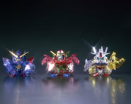 more-results: Model Kit Overview: Bandai BB Senshi Super Deformed (SD) Crystal Three Commanders Gund