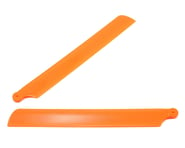 more-results: A package of orange rotor blades for the Blade Helis 230s helicopter. Providing a high