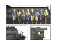 more-results: These HO Scale figures are specially designed to press-fit onto the posts inside the c