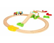 more-results: My First Railway Beginner Wooden Train Pack Introduce your youngest train enthusiasts 
