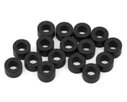 more-results: Team Brood 3x6mm 6061 Aluminum Ball Stud Washers Extra Large Kit (Black) (16)